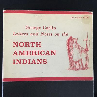 North American Indians 2 Volume books with Sleeve by George Catlin. #16