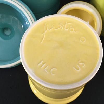 Fiestaware Canister Set Great condition. Classic styling from Fiesta #Item25