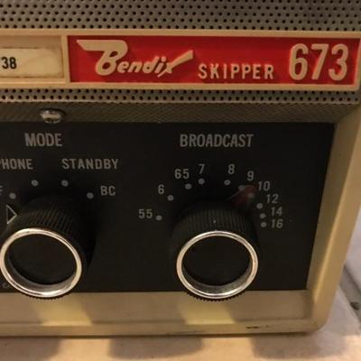 Bendix Skipper 673. Model SK673 Marine Radiotelephone
