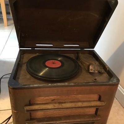 Vintage Record Player