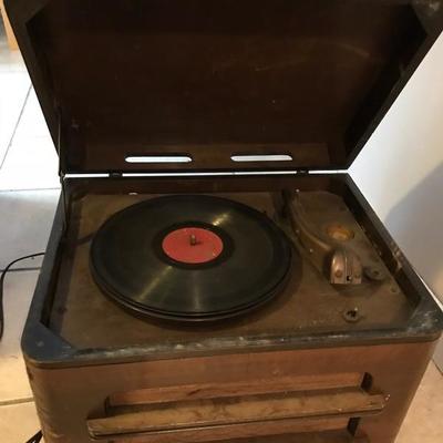 Vintage Record Player