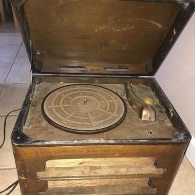 Vintage Record Player