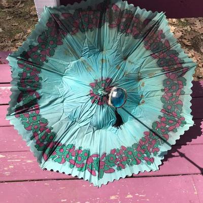 Victorian Jeweled Umbrella