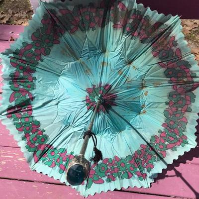 Victorian Jeweled Umbrella