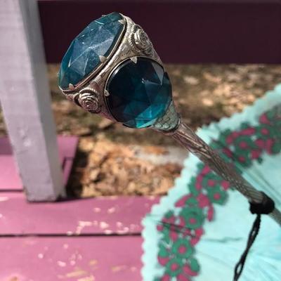 Victorian Jeweled Umbrella