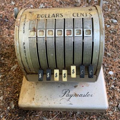 Paymaster Check Writing Machine