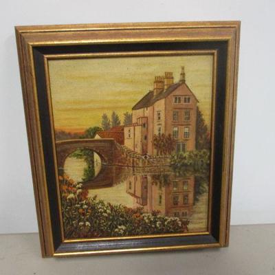 Lot 57 -Mansion By The River Painting