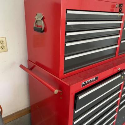 Lot # 241 Large 22 drawer Craftsman Tool Chest 