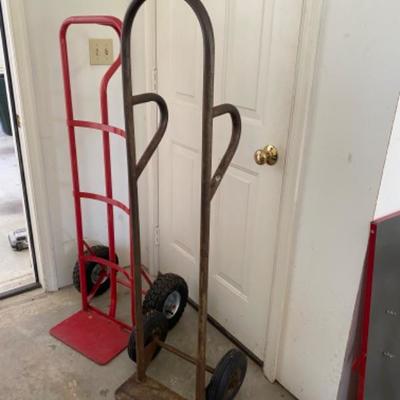 Lot # 245 Pair of Moving carts 