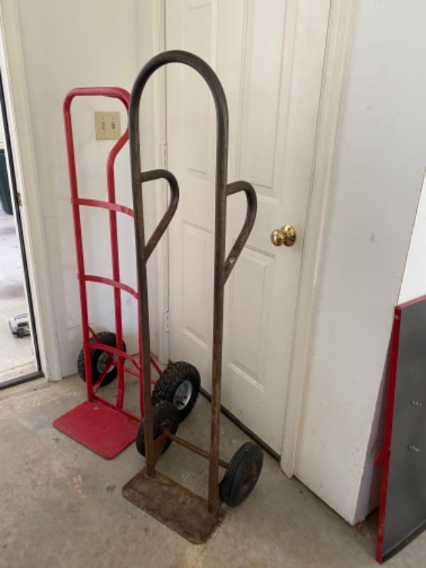 Lot 245 Pair of Moving carts