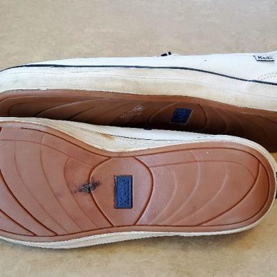 Keds White Leather Sneakers Size 9