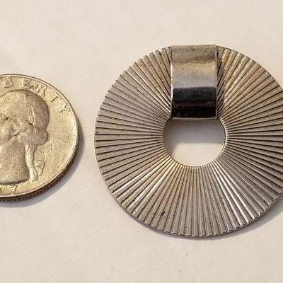 Vintage Napier DECO Sterling Brooch