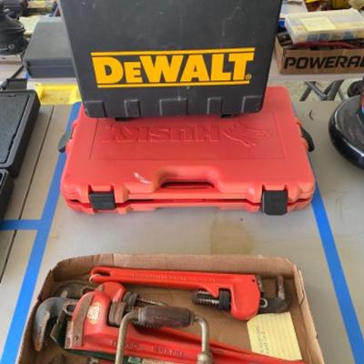 Lot #252 Husky, DeWalt, Tool Set 