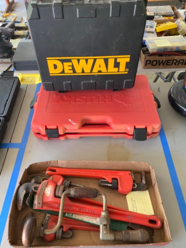Lot 252 Husky, DeWalt, Tool Set