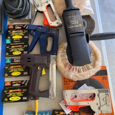 Lot # 255 Electric Stapler and Buffer Lot 