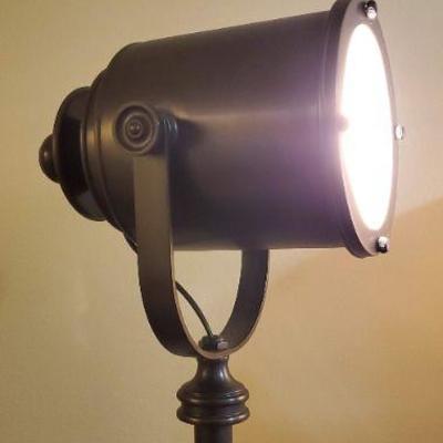 Pottery Barn Tripod Spot Light Lamp