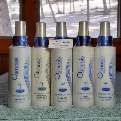 Osmosis Pur Harmonized H20 Assorted Lot of 5 (B)