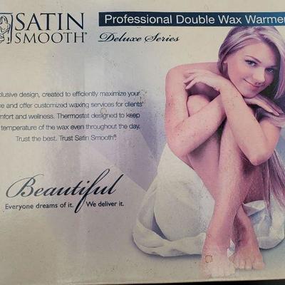 Satin Smooth Professional Double Wax Warmer NIB