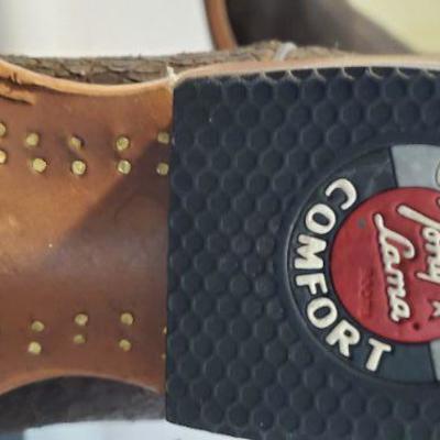 Tony Lama Leather Cowboy Boots Size 10 1/2 (A)