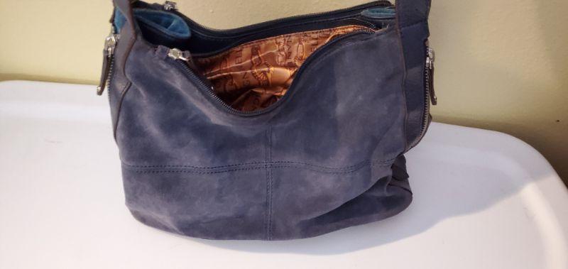 tignanello blue purse