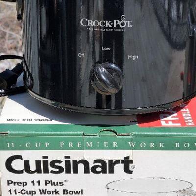 Crock/Grinder/Cuisinart Bowl