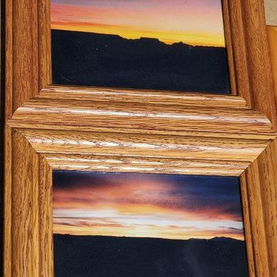 3 Wood Framed Southwest Photos