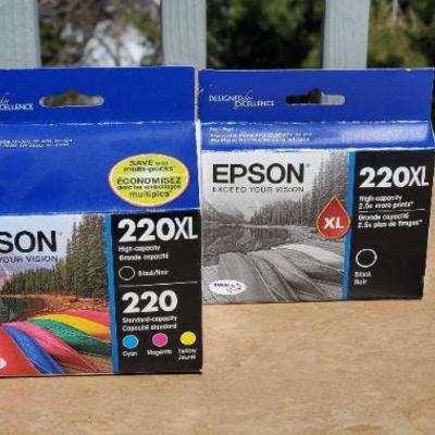 Epson Ink Cartridges 220 XL Black/Multi-Colors