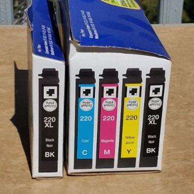 Epson Ink Cartridges 220 XL Black/Multi-Colors
