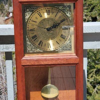 Custom Hand-crafted Shelf Clock