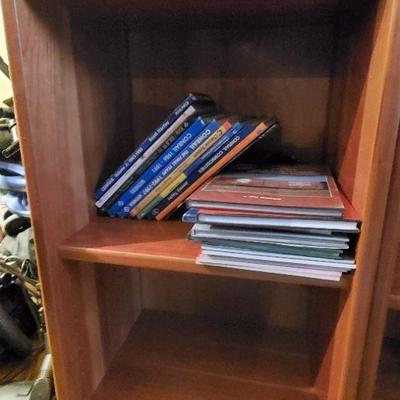 Oak Express Dark Wood Bookshelves