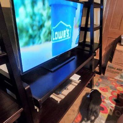 Macy's Dark Wood Bookshelves