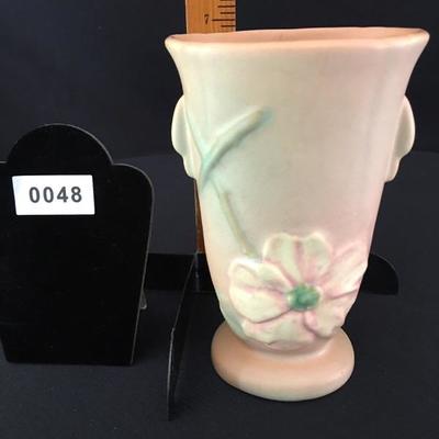 Antique Weller USA Painted Vase 