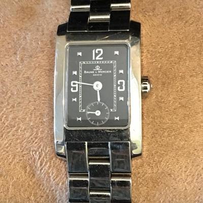 Baume Mercier Ladies Watch Swiss. Brand new battery. Works quite well.Item #75