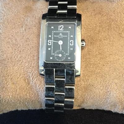 Baume Mercier Ladies Watch Swiss. Brand new battery. Works quite well.Item #75