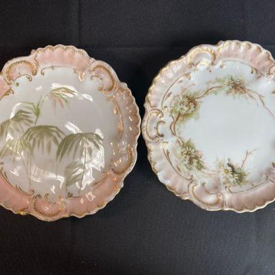 Pair of Limoges Decorative Plates