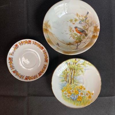 3 piece Vintage China Set