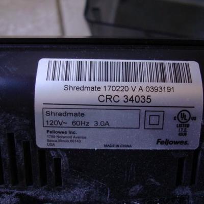 GR 105 - Fellows Paper Shredder
