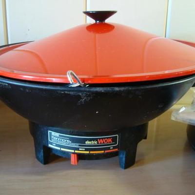 GR 109 - Kenmore Wok, Indoor Grill, Wolfgang Puck Appliance