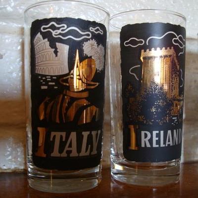 GR 115 - Vintage (8) pc Tumbler Set