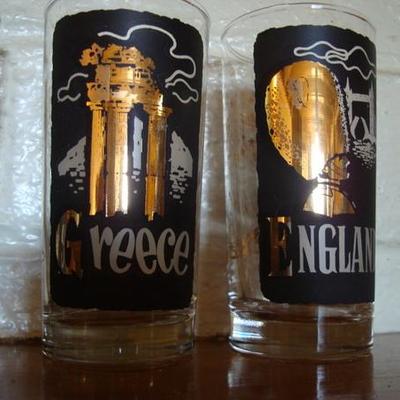 GR 115 - Vintage (8) pc Tumbler Set