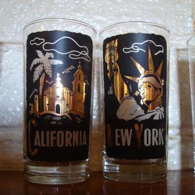 GR 115 - Vintage (8) pc Tumbler Set