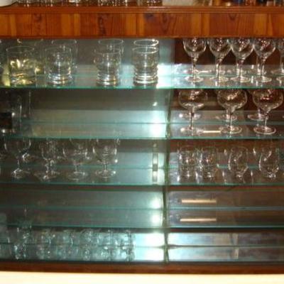 GR 119 - Cabinet Full of Barware / Glasses 