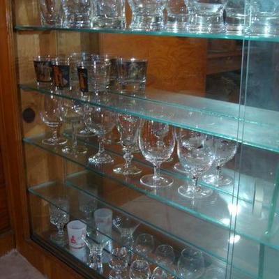 GR 119 - Cabinet Full of Barware / Glasses 