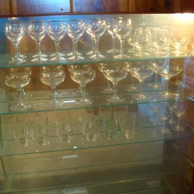 GR 119 - Cabinet Full of Barware / Glasses 