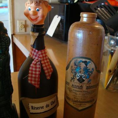 GR 120 - Empty Vintage Liquor Bottle Lot