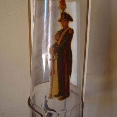 GR 128 - Galliano Liquor Bottle w/ Spigot & Stand