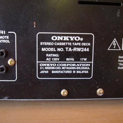 GR 130 - Onkyo Dual Cassette Player