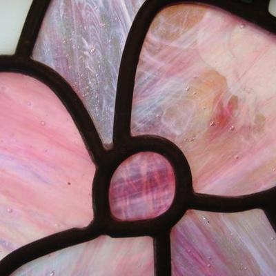 GR 137 - Stained Glass Hanging - 32" tall x 24" across