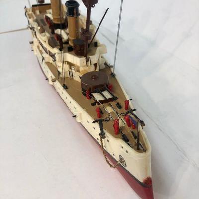 Plastic Ship Model pre-WWII Battleship