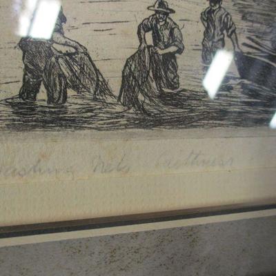 Lot 83 - Washing Cast Fishing Nets Picture
